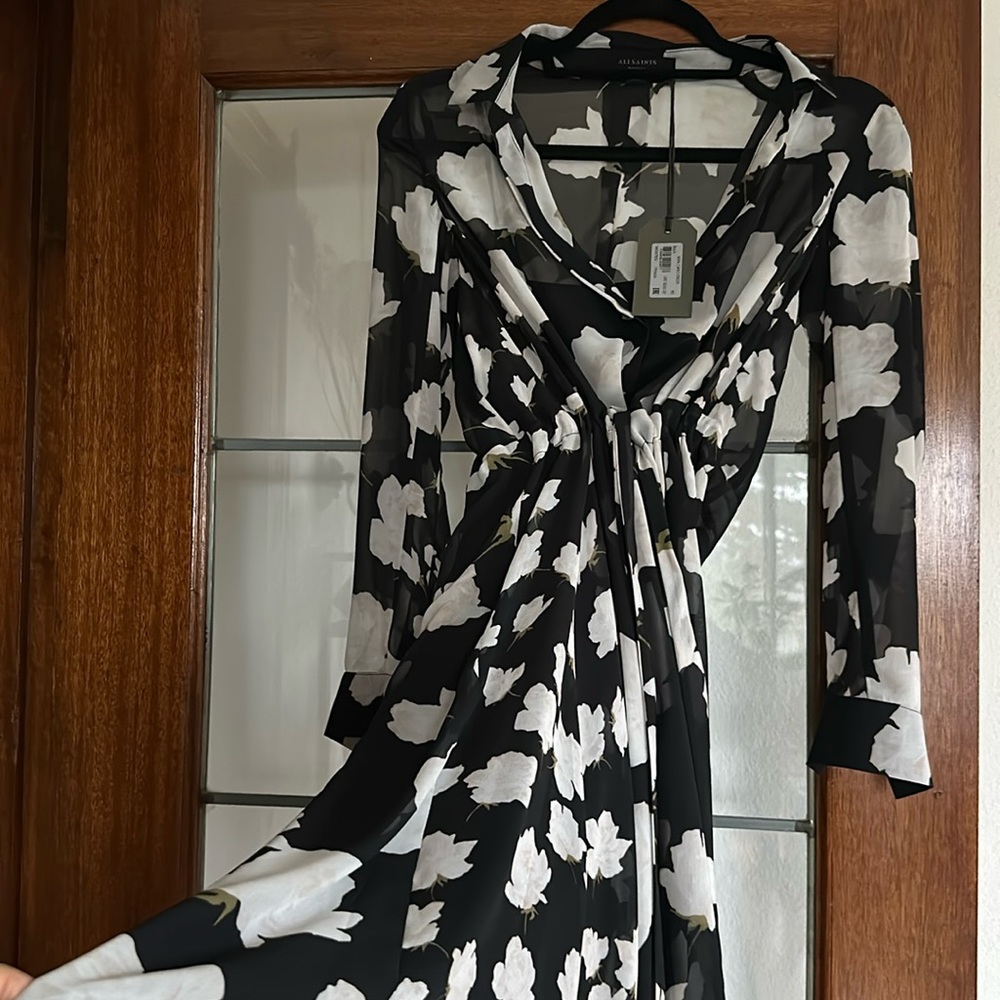 🥂 NWT ALL SAINTS Riva Caro Dress 🥂